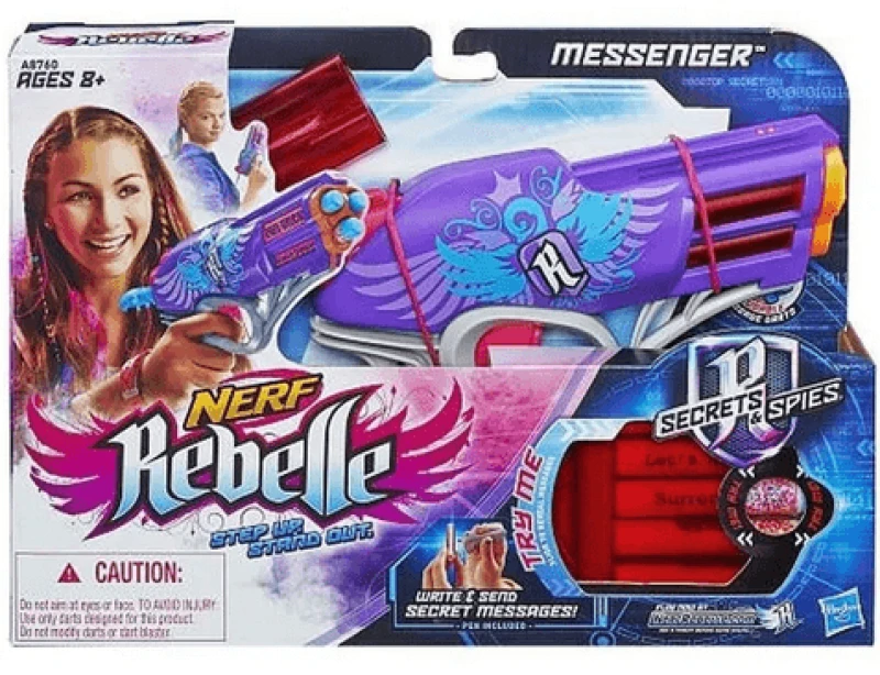 Pistolety Nerf dla Dziewczynek - Dziewczyny też Mają Moc